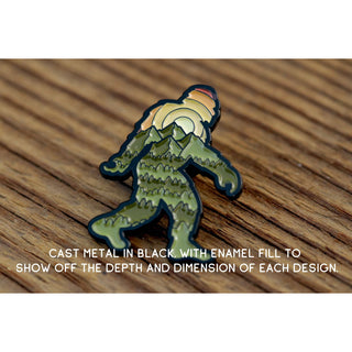 Bigfoot Adventure Enamel Pin | KT-317