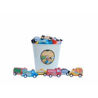 Around the Town Pull Back Racers