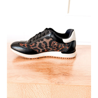 Olympia Sneaker in Leopard