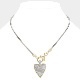 Radiant Heart Luxe Necklace | SS-04