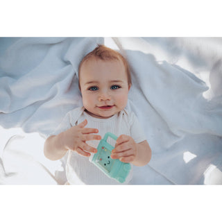 Sweetie Shake Plus™ | Silicone Teether plus Rattle Toy | Itzy Ritzy