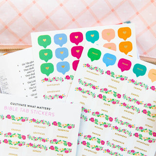 Bible Tabs | Blooms