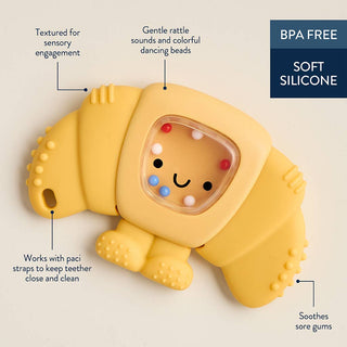 Sweetie Shake Plus™ | Silicone Teether plus Rattle Toy | Itzy Ritzy