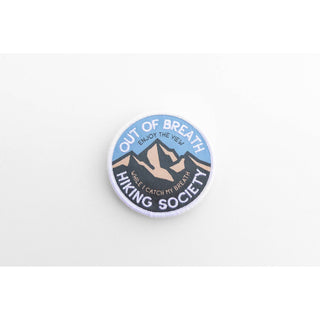 Out of Breath Hiking Patch