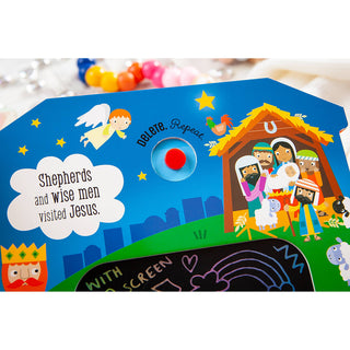 Doodle Delete Repeat: My First Bible Stories | LCD Doodle Book for Little Artists