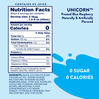 Unicorn™ Hydration Syrup-375 ml | Jordan’s Skinny Mixes