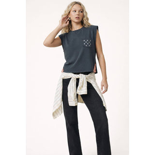 250th USA Star Pocket Stripe Side Tank | KA-04