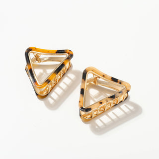 Amelie | Small Metal Triangle Eco-Friendly Claw Clip