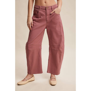 Barrel Leg Utility Pants | LI-16