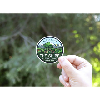 Middle Earth National Parks Stickers
