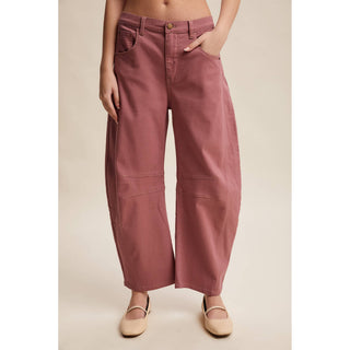 Barrel Leg Utility Pants | LI-16
