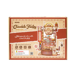 Marble Chocolate Factory Robotime Rokr Wooden Puzzle