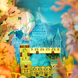 DIY Book Nook Kit: Dorothy's Journey w/ Dust Cover