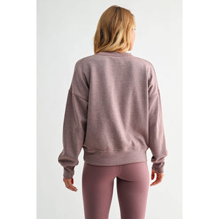 Burned Out Crewneck Sweater MB-51