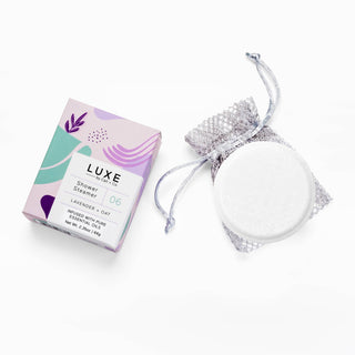 Luxe Lavender + Oat Shower Steamer Fizzy Bomb