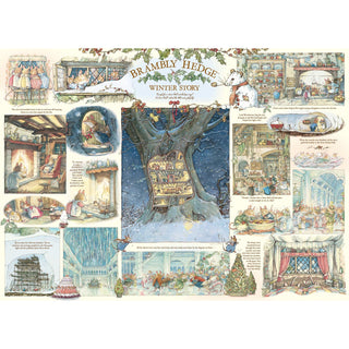 Brambly Hedge Winter Story 1000pc puzzle