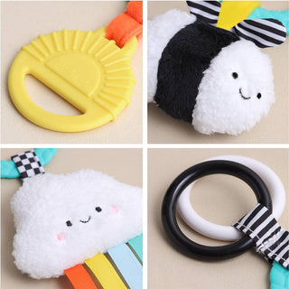 Bitzy Busy Ring™ Teething Activity Toy | Itzy Bitzy
