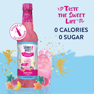 Sugar Free Fairy Dust Syrup | Jordan’s Skinny Mixes