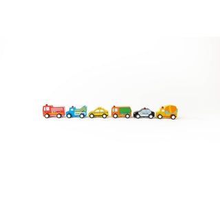 Around the Town Pull Back Racers