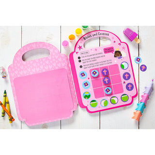 My Pretty Pink Bible Stories Carry-Along Activity Book