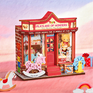 DIY Miniature House Kit | Toy Store | DS044