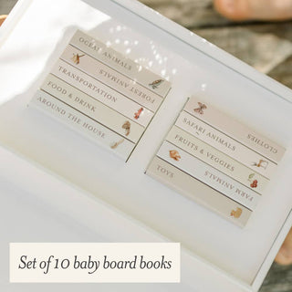 Our Very Little Library: Mini First Words Board Book Set