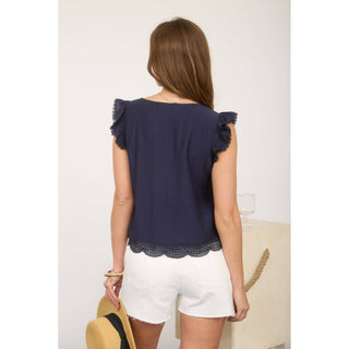 Wildflower Grace Embroidered Blouse | BP-48