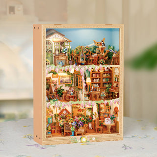 DIY 3D Puzzle Kit: Blossom Time w/ Dust Cover