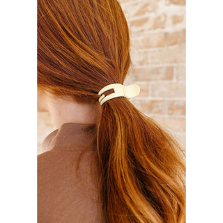 Matte Ponytail Claw Clip