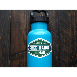 Free Range Human Sticker