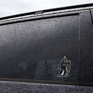 Bigfoot Fishing Sticker