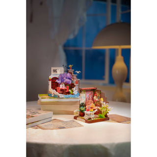 DIY Miniature House Kit | Fancy Tea Yard | Rolife DS038