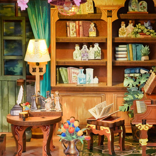 DIY 3D Puzzle Kit: Blossom Time w/ Dust Cover