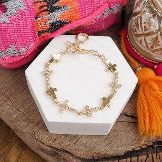 Gracefully Linked Bracelet