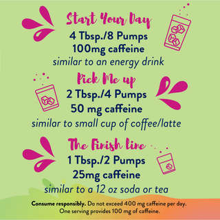 Sugar Free Strawberry Dragon Fruit Energy Syrup | Skinny Mixes