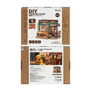 Tipsy Restaurant Rolife DIY House Crafts Miniature