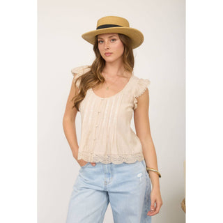 Wildflower Grace Embroidered Blouse | BP-48