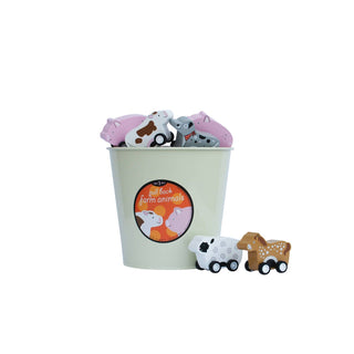Mini Barnyard Pull Back Racers