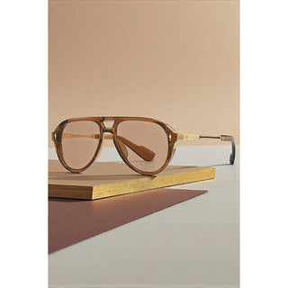 Oliver Brown Aviator Sunglasses