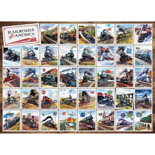 Railroads of America 1000pc puzzle