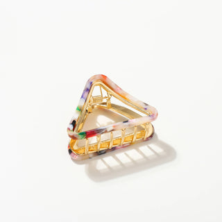 Amelie | Small Metal Triangle Eco-Friendly Claw Clip