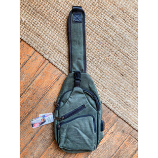 Anti Theft Day Pack - Olive