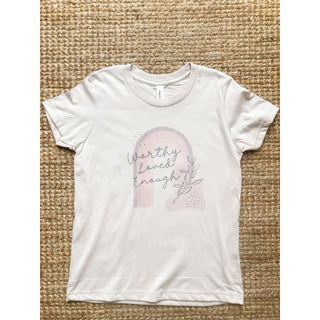 Worthy Loved Enough Kids Graphic Tee