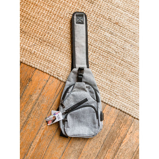 Anti Theft Day Pack - Grey