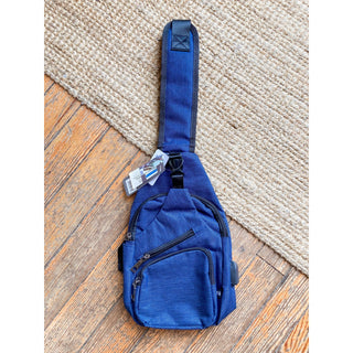 Anti Theft Day Pack - Navy