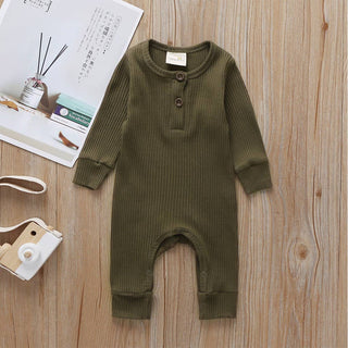 Cotton Knitted Style Cardigan Jumpsuit PP-01