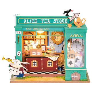 Alice's Tea Store DIY miniature house