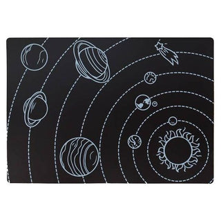 Chalkboard Solar System Placemat 12x17