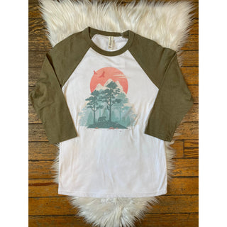 Mountain Sunset Graphic