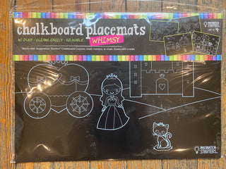 Imagination Whimsy Chalkboard Placemats